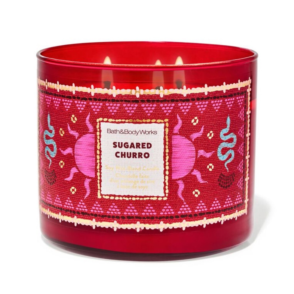 NWT Bath & Body Works Sugared Churro Scented Candle